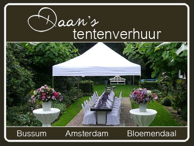 Kom binnen bij Daan's tentenverhuur! Daan's tentenverhuur